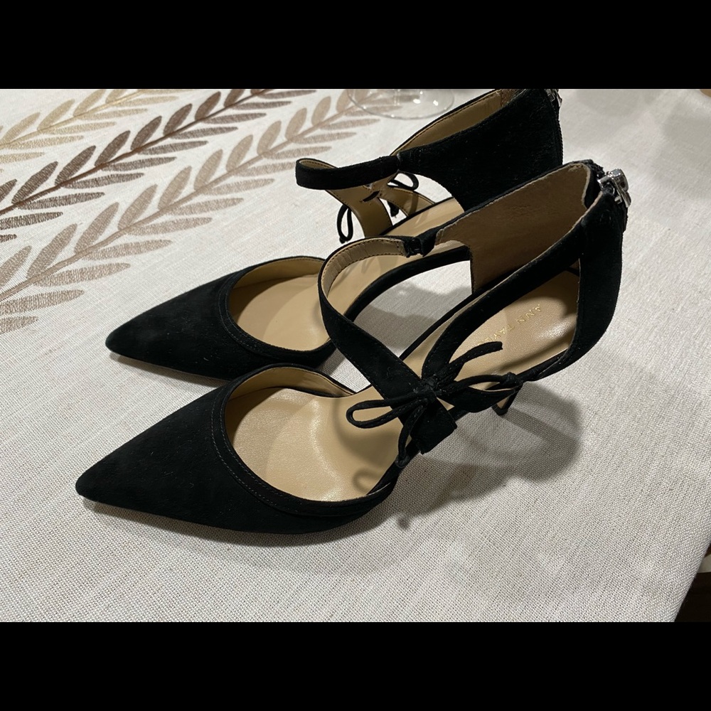 Black Suede Heels